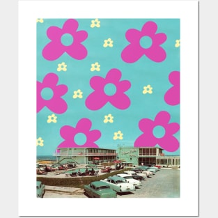 Flowered Suburbia Posters and Art